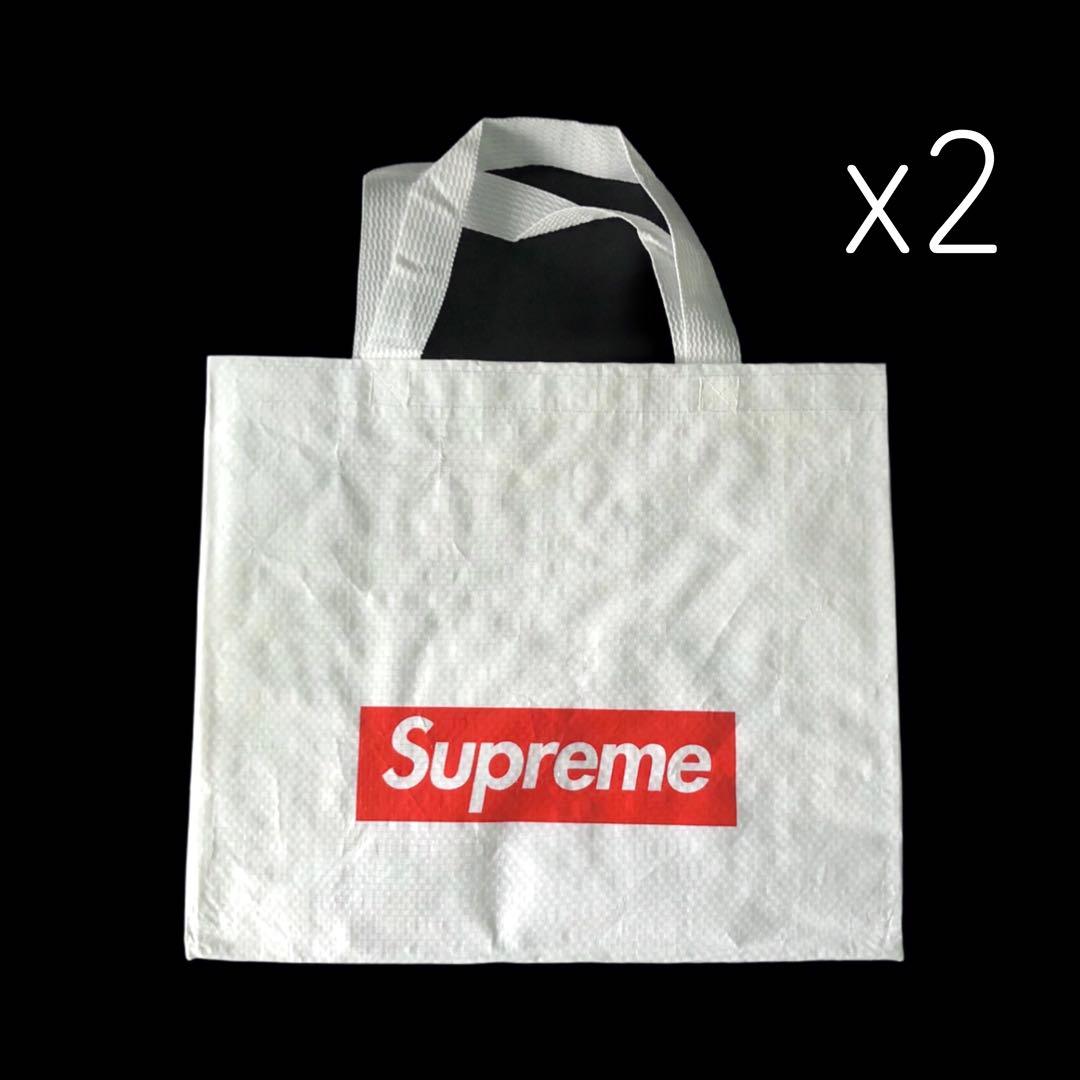 Supreme ショッパー 2枚セット - メルカリ