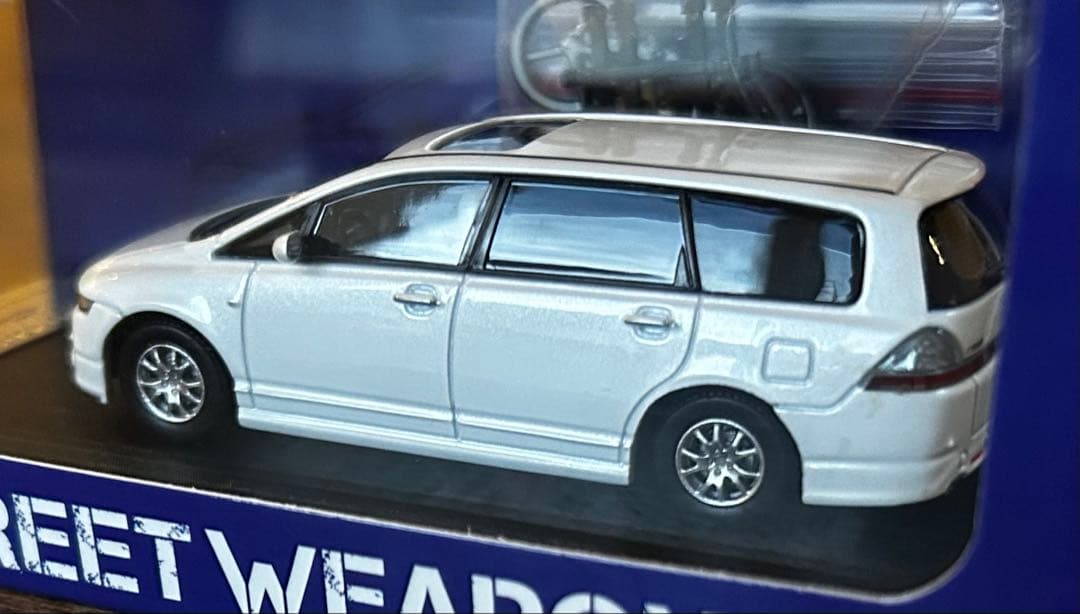 1/64 Street Weapon ホンダ オデッセイ ホワイト 白