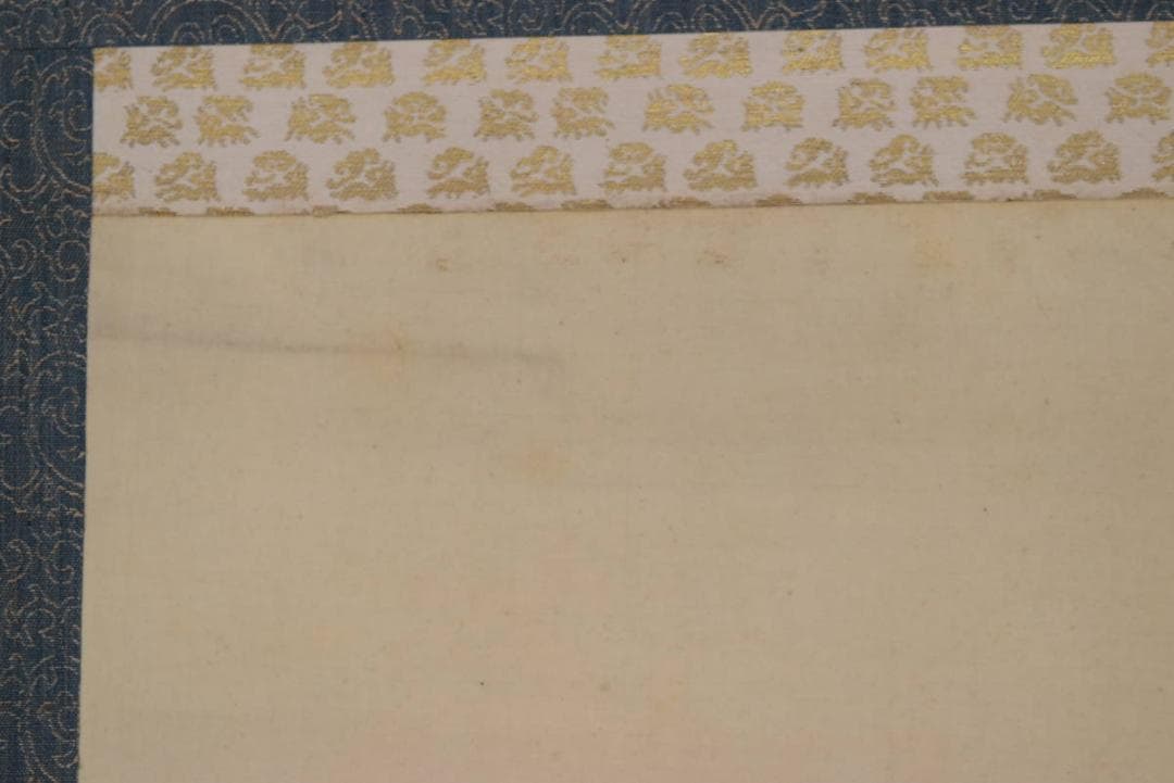 真作】上田万秋/上田満秋/柳人物図/掛軸/名家伝来/AA-930