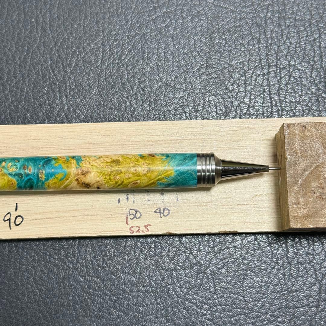 113メープルバールスタビ　木製シャーペン　強低重心R ステンレス　溝付き