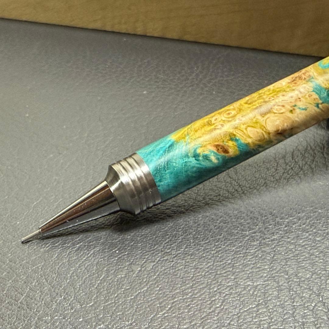 113メープルバールスタビ　木製シャーペン　強低重心R ステンレス　溝付き