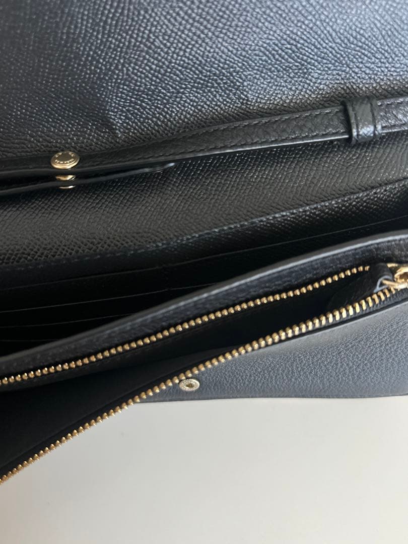 COACH ショルダーウォレット/ ブラック