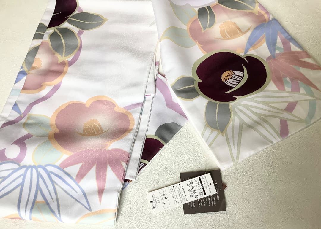 振袖 単品 HL 絵羽柄 ポリエステル ダスティーカラー no.208 レディース