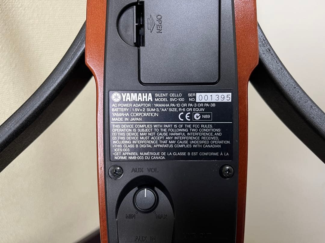 り@プロフ ヤマハ サイレントチェロSV100