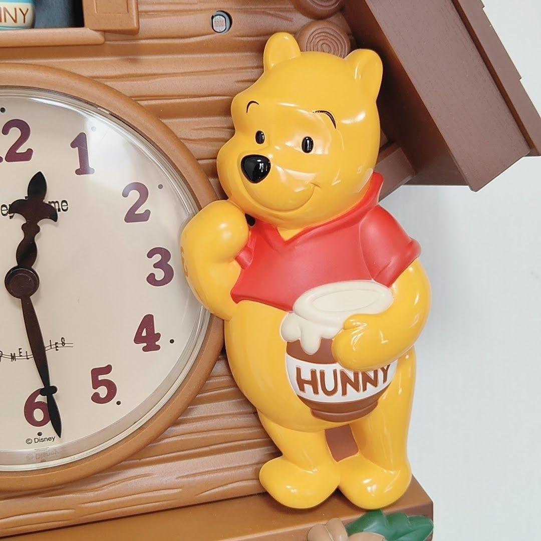 ★美品★動作確認済み＊プーさん＊振り子時計＊廃盤品