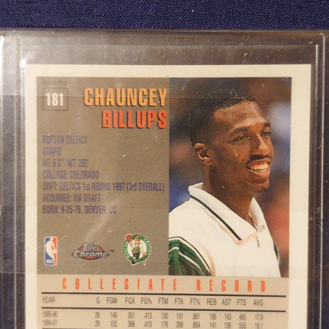 NBA 97-98topps chrome c.billups rc リフ!!! 2024-25 Topps Chrome