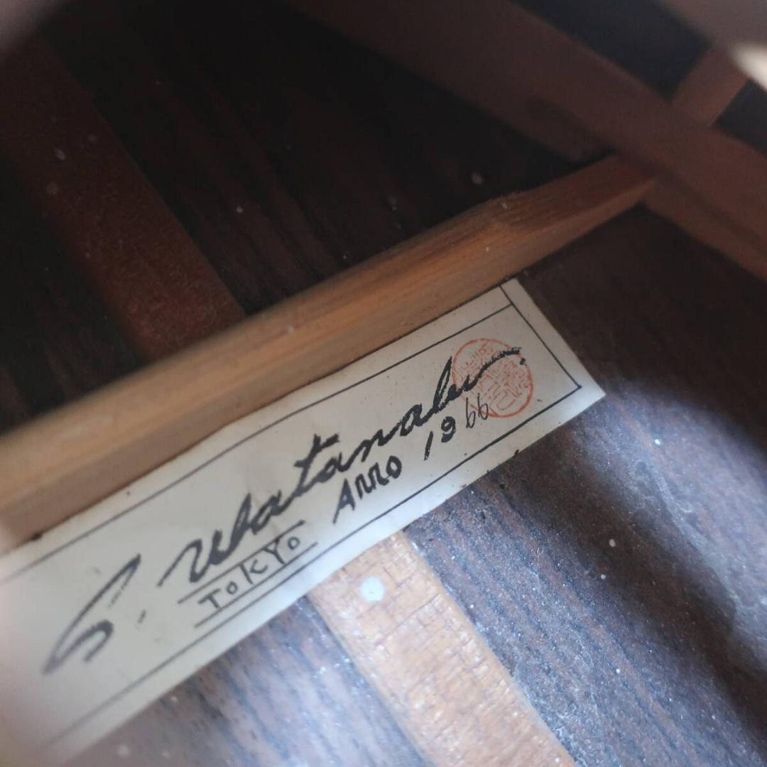 S.Watanabe マンドチェロ 1966年製 ハードケース付 フラットバック