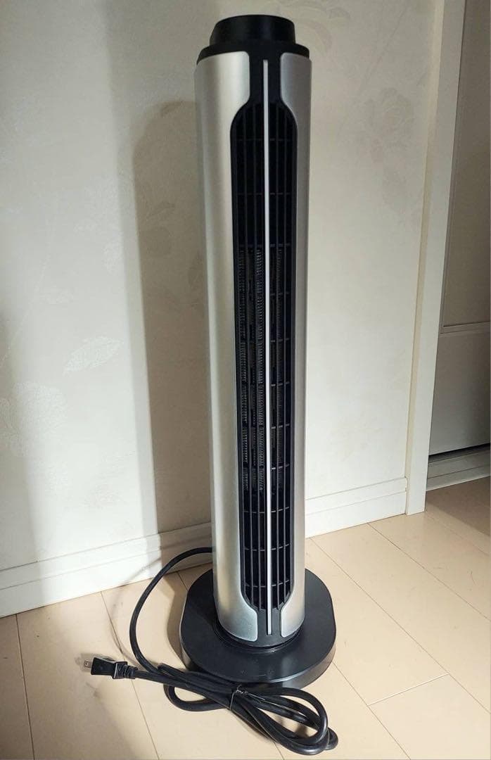タワー型ヒーター 電気ファンヒーター 冷暖兼用 温風 タワー型 3段階送風