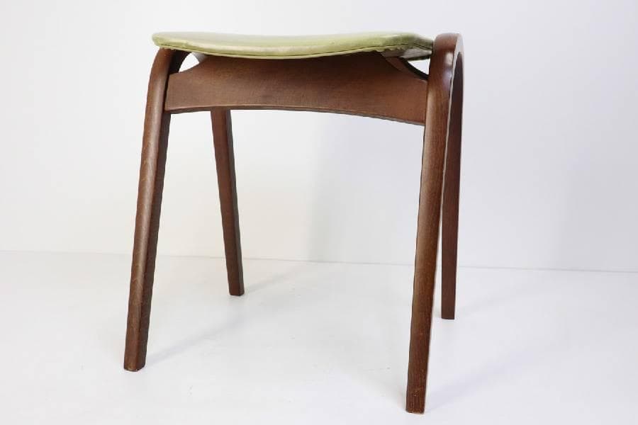 値下げ中 秋田木工 剣持勇 No.202 スタッキングスツール ベージュ