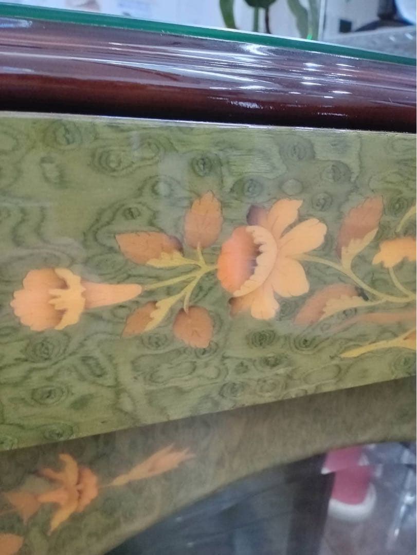 希少品❗コレクションボード 象嵌 ガラス 飾り棚 北九州市福岡市限定