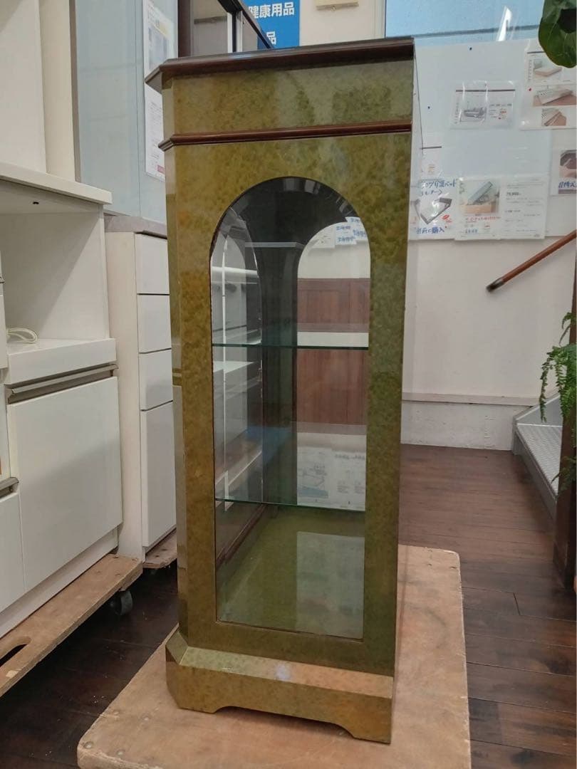 希少品❗コレクションボード 象嵌 ガラス 飾り棚 北九州市福岡市限定