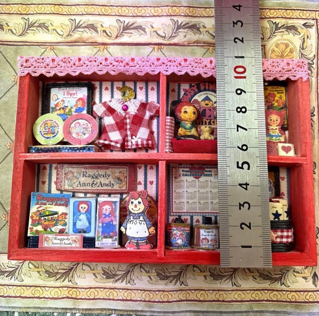 カントリー雑貨ラガディアン&アンディ ミニチュアコレクションオブジェ