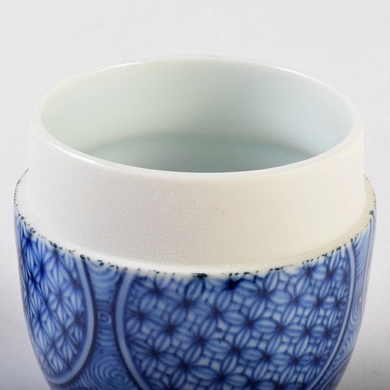 茶道具 陶佳造 染付 渦文 棗 共箱 V 8753 - メルカリ