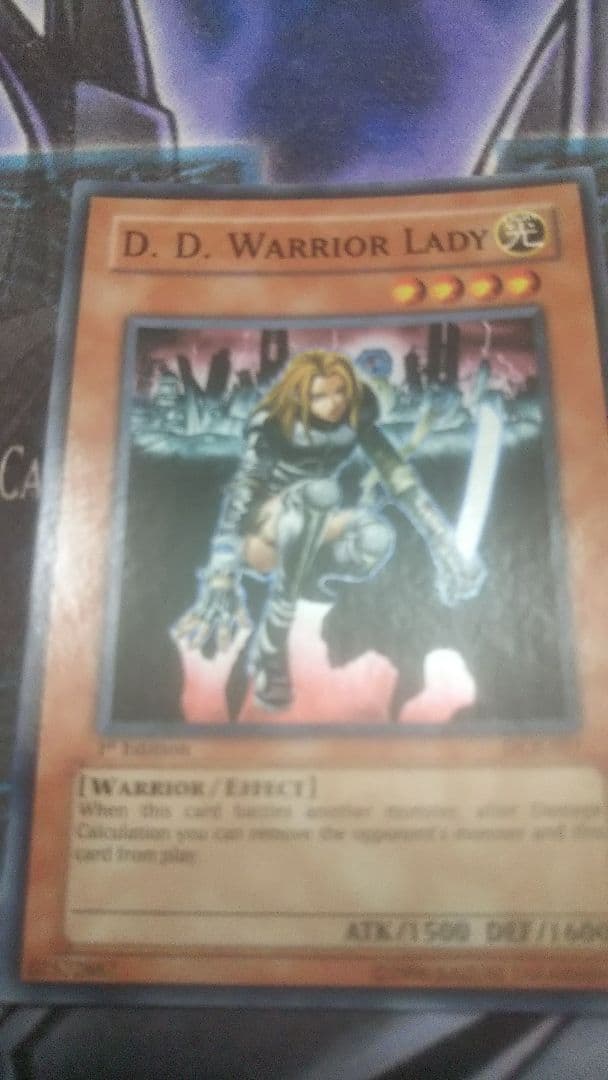 D. D. Warrior Lady異次元の女戦士アジア1stスーパー3枚セット