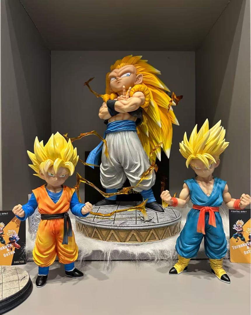 ドラゴンボール ゴテンクス ガレキ ガレージキット スタチュー X①①