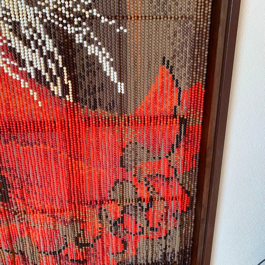 昭和レトロ ビーズのれん 85×150cm フラメンコダンサー ビーズカーテン