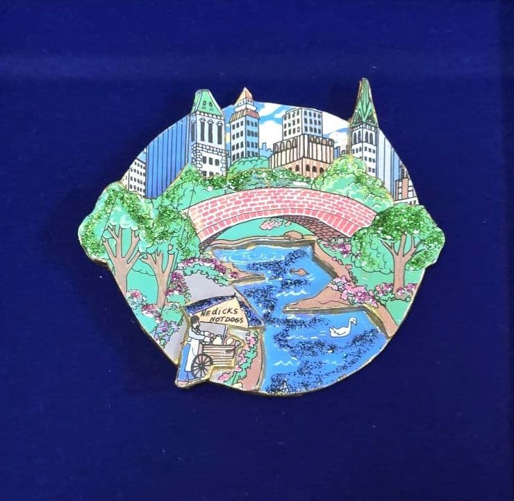 【希少】チャールズ ファジーノ 3Dアート ブローチ イラスト集 3点セット