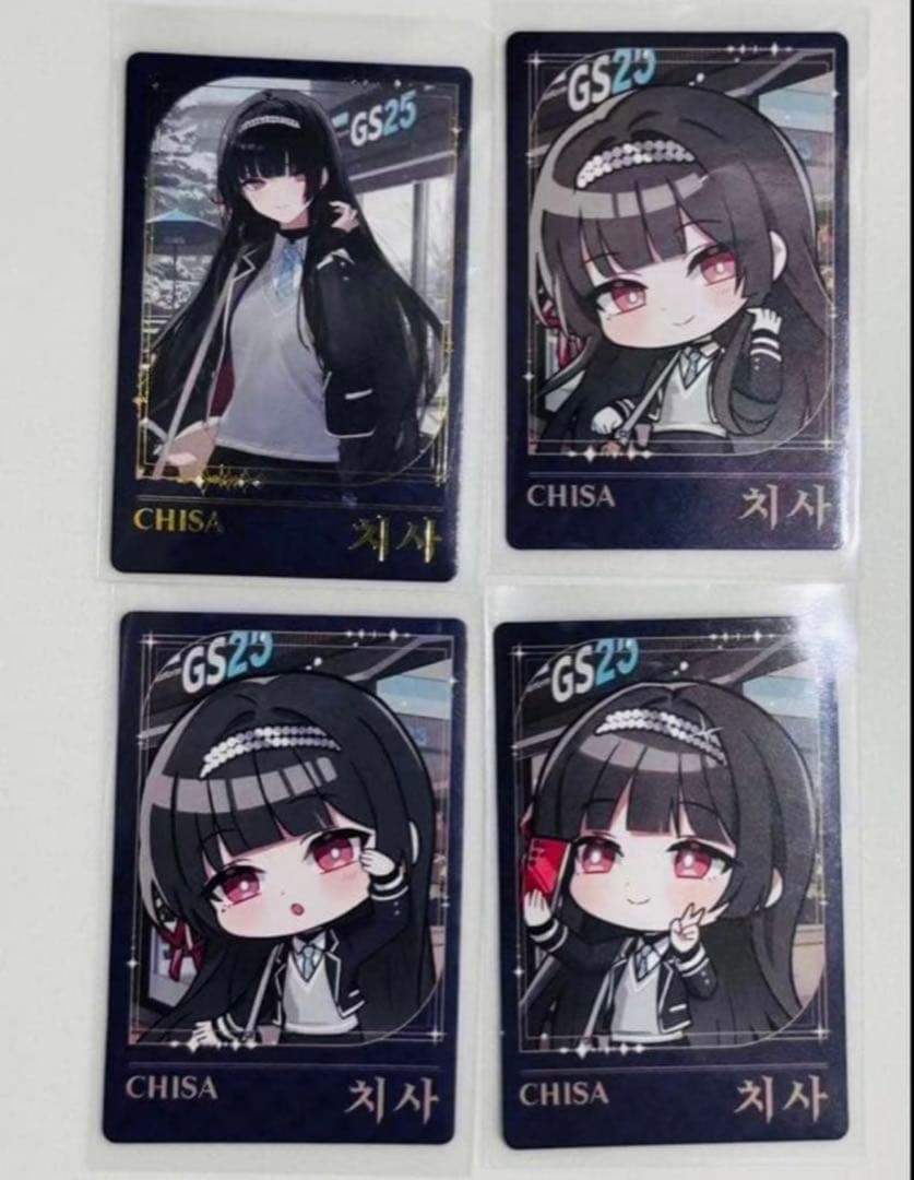 韓国限定GS25 鳴潮 第2弾 千咲 フォトカード 4種 コンプセット - メルカリ
