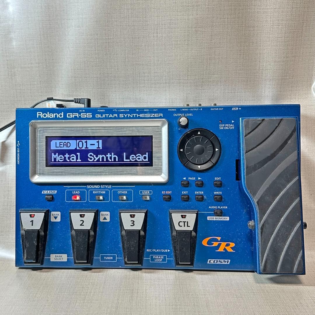 Roland GR-55 ギターシンセサイザー（GK-3、専用ケーブル付き）