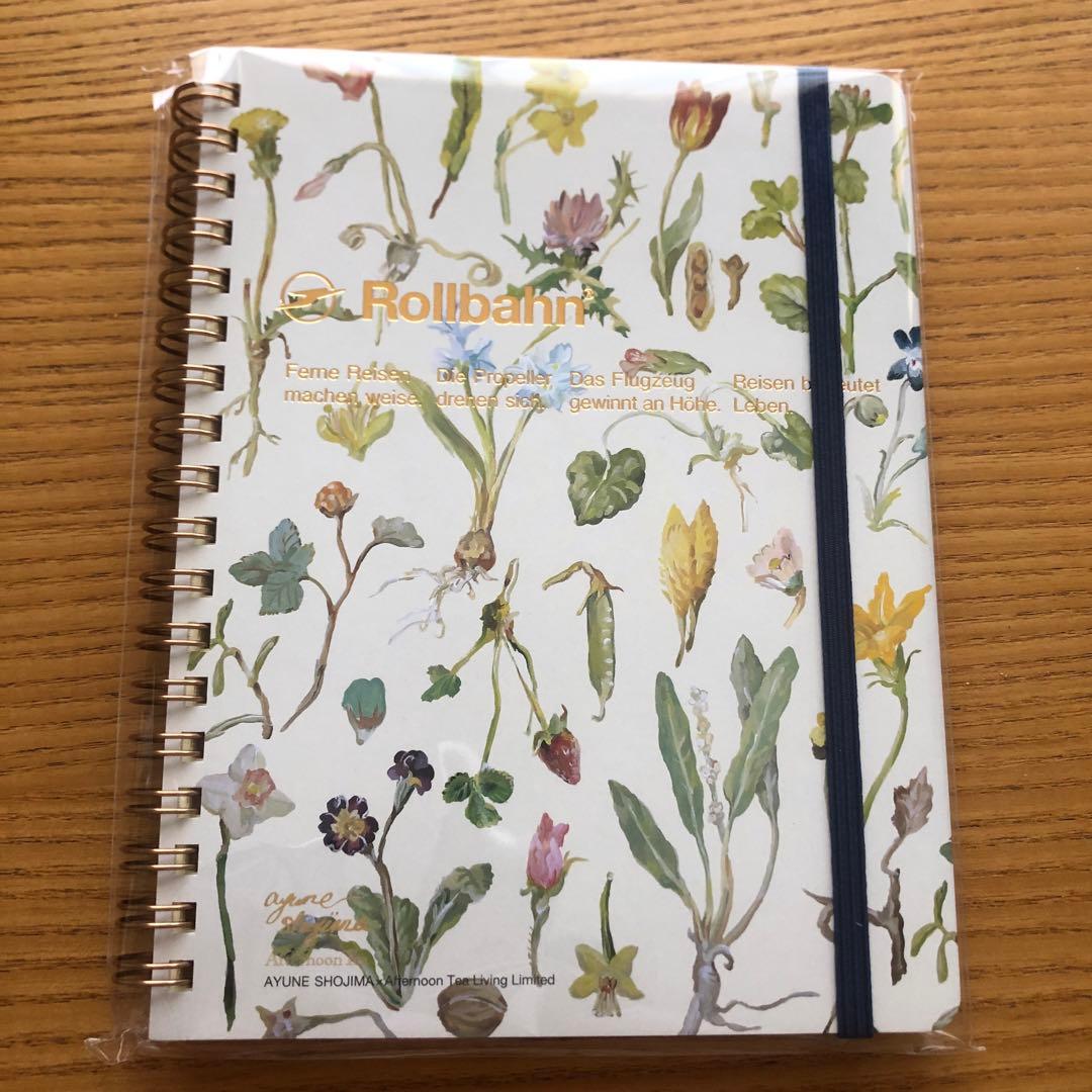 アフタヌーンティー ロルバーン ポケット付メモ L ショクブツズカン