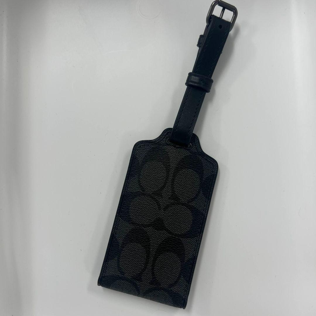 値下げ〇 コーチ ネームタグ シグネチャー 割引 ラゲッジタグ