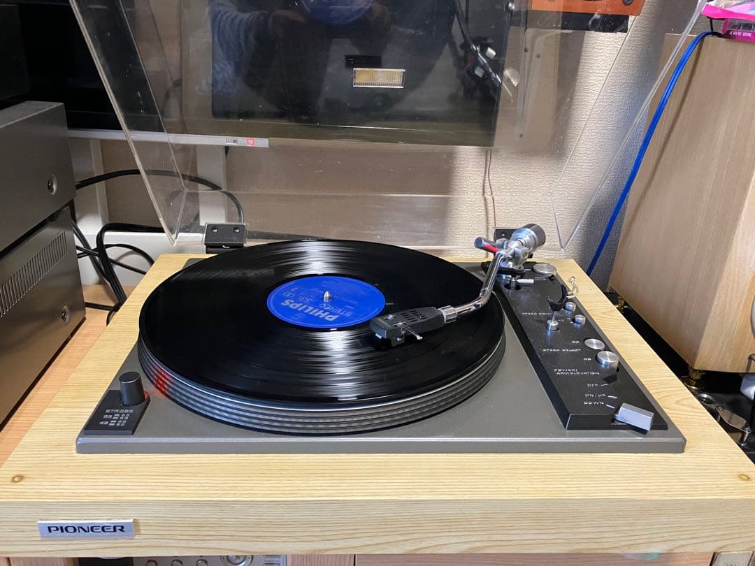 動作品】Pioneer・PL-A58／ダイレクトドライブ・ターンテーブル