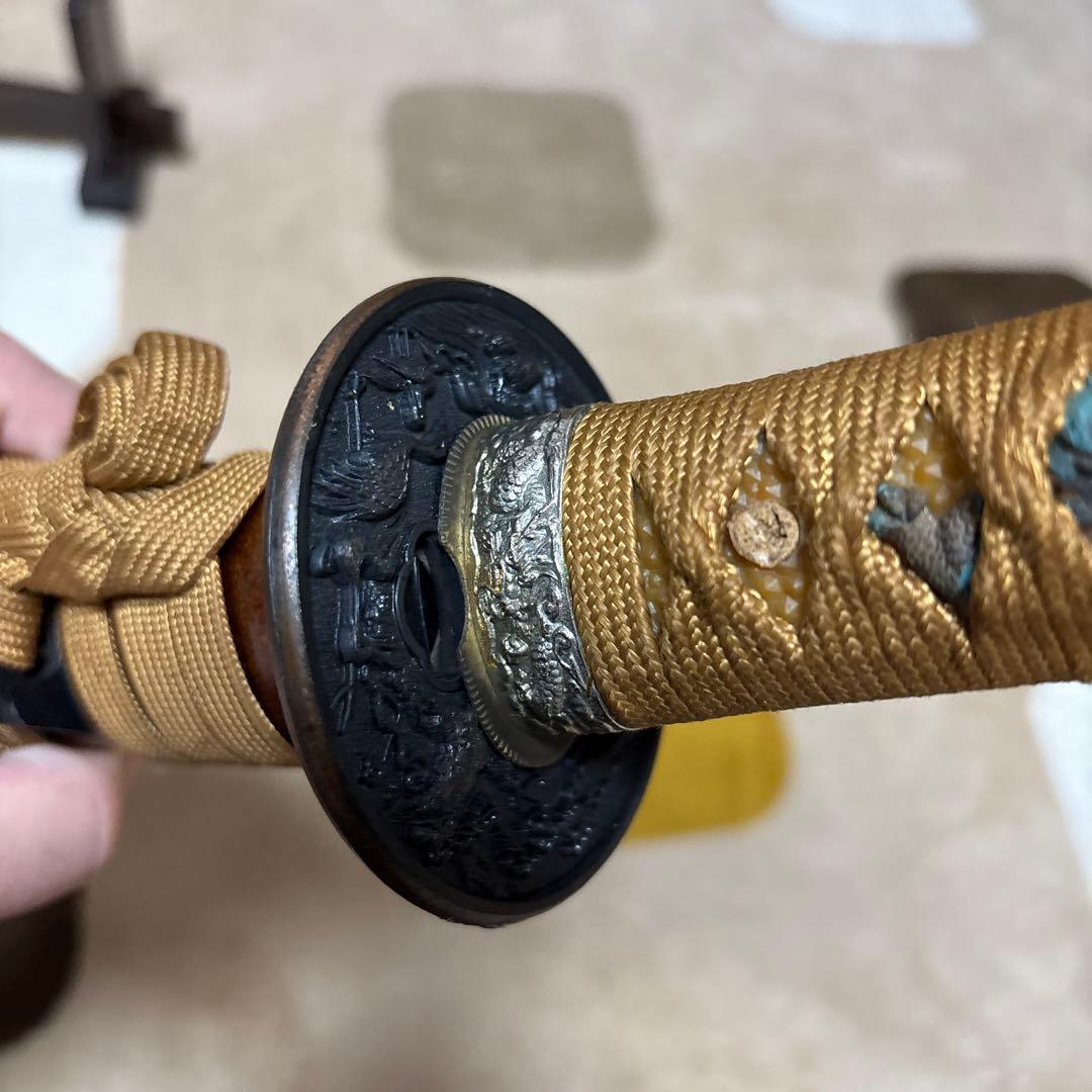 模造刀　全長70センチ　全長100センチ 刀2本　プラス　刀置きセット