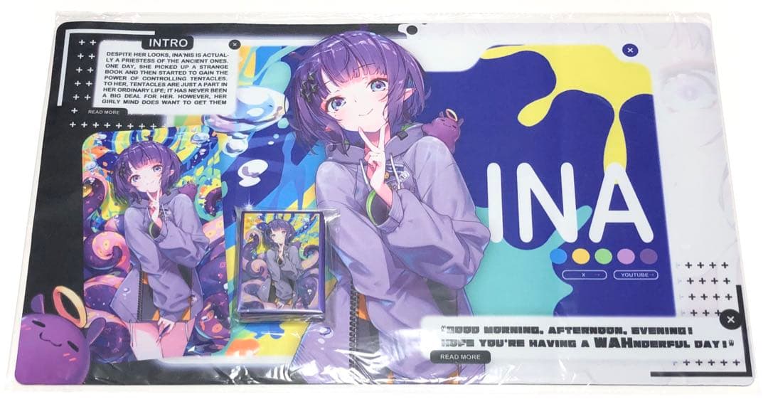 ホロライブ 一伊那尓栖 スリーブ プレイマット セット hololive ff