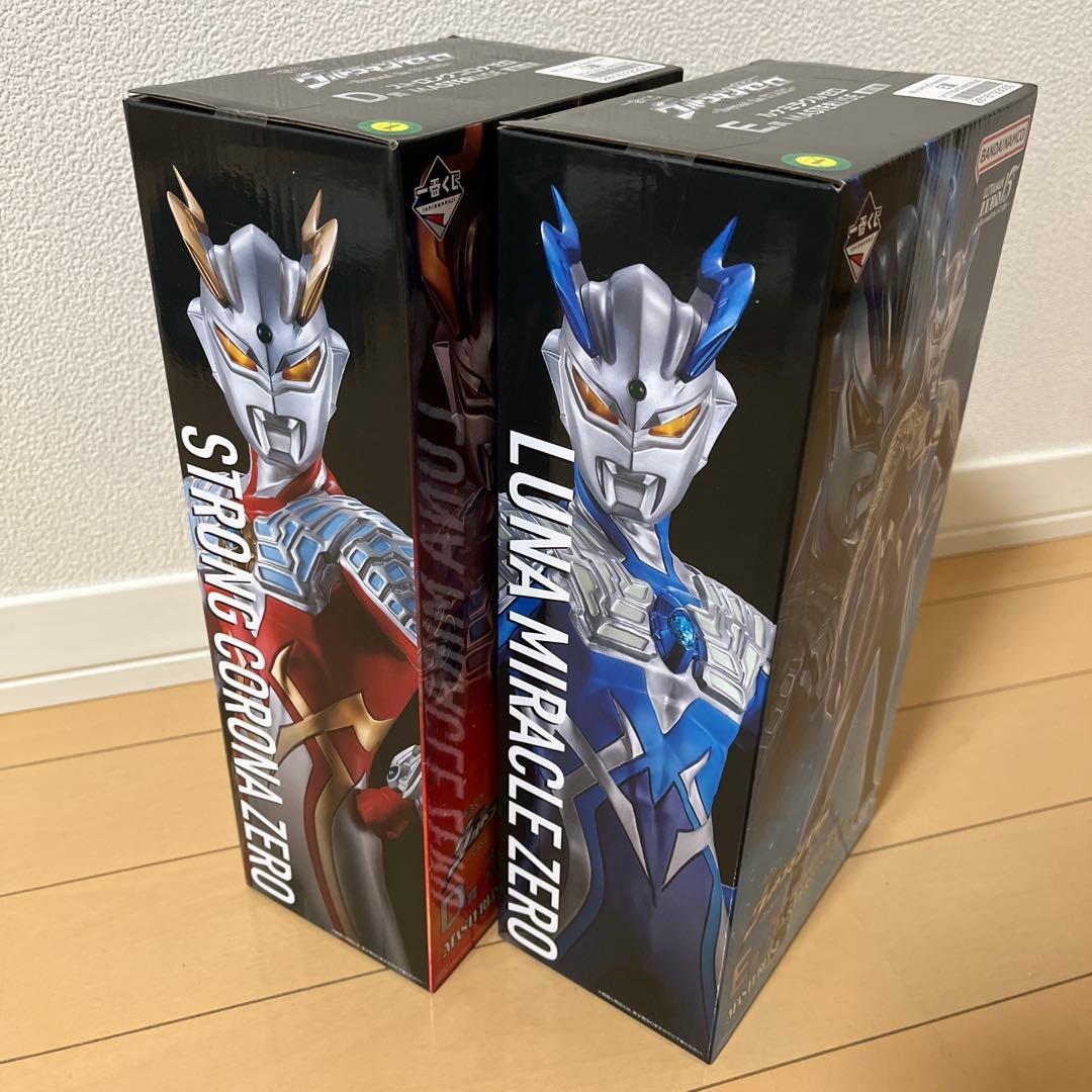 ウルトラマンゼロ　一番くじ　ウルトラマンゼロ D賞＆Ｅ賞　①