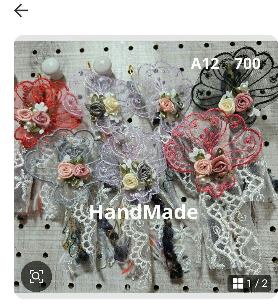 いちごパフェ様✨専用ハンドメイドタッセルチャーム約12×5cm I