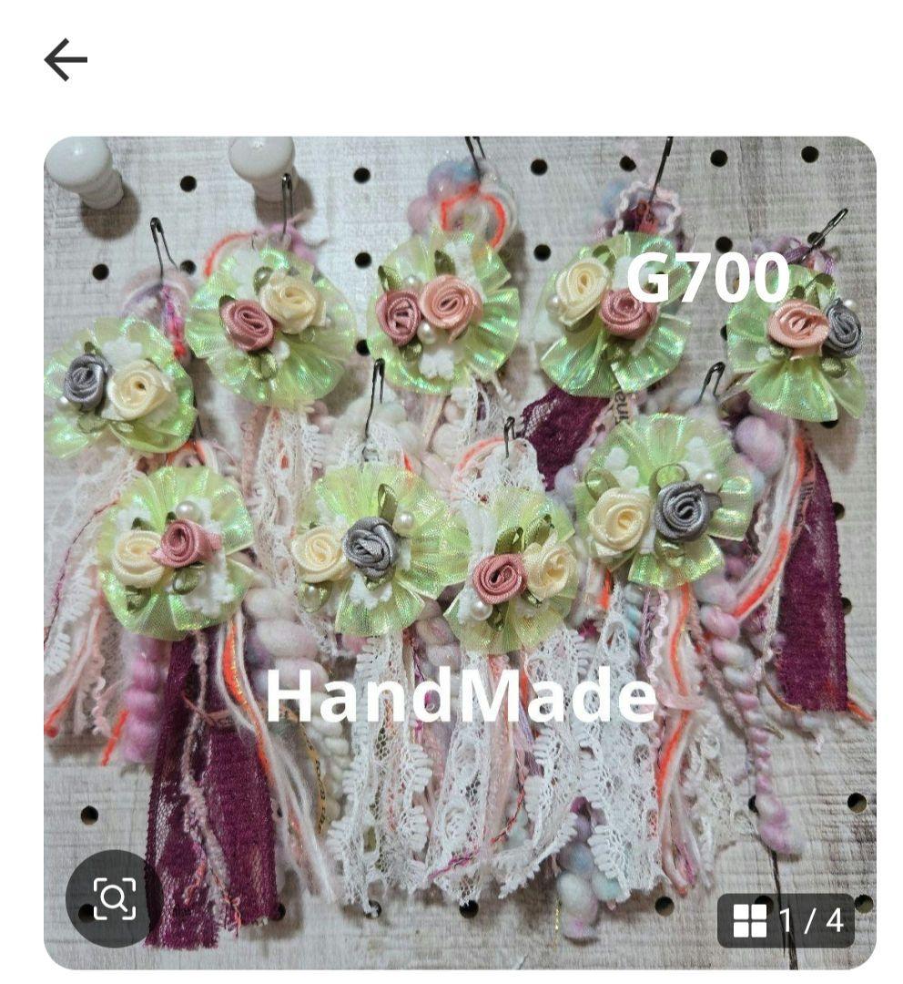 いちごパフェ様✨専用ハンドメイドタッセルチャーム約12×5cm I