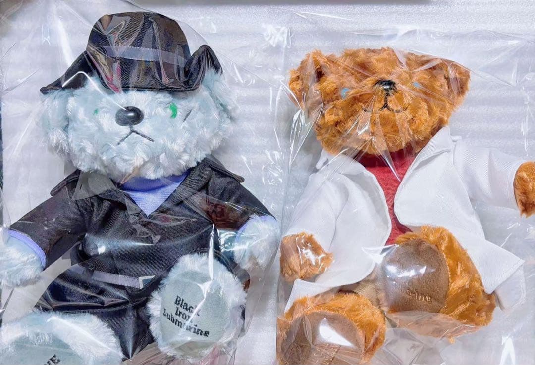 劇場版『名探偵コナン 黒鉄の魚影』テディベア(ジンver.)セブン 名探偵