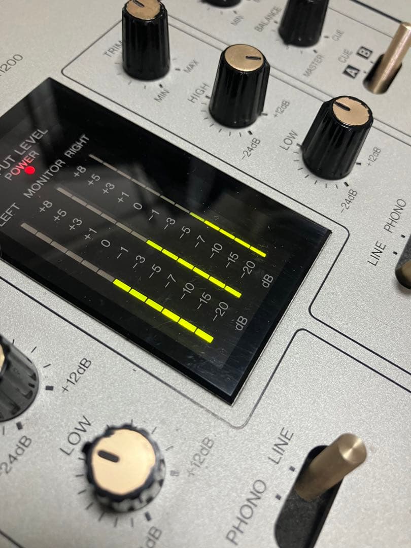 希少】テクニクスDJミキサー SH-EX1200 出音確認済み