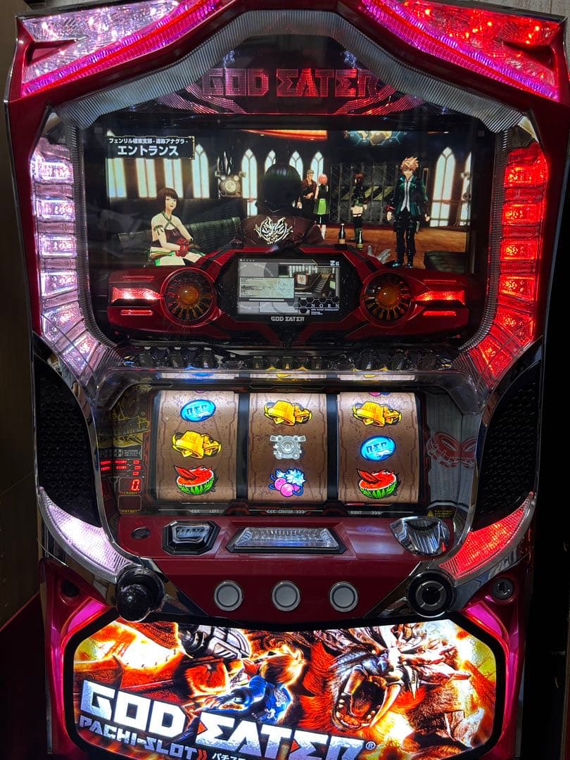 スロット実機初代ゴットイーター