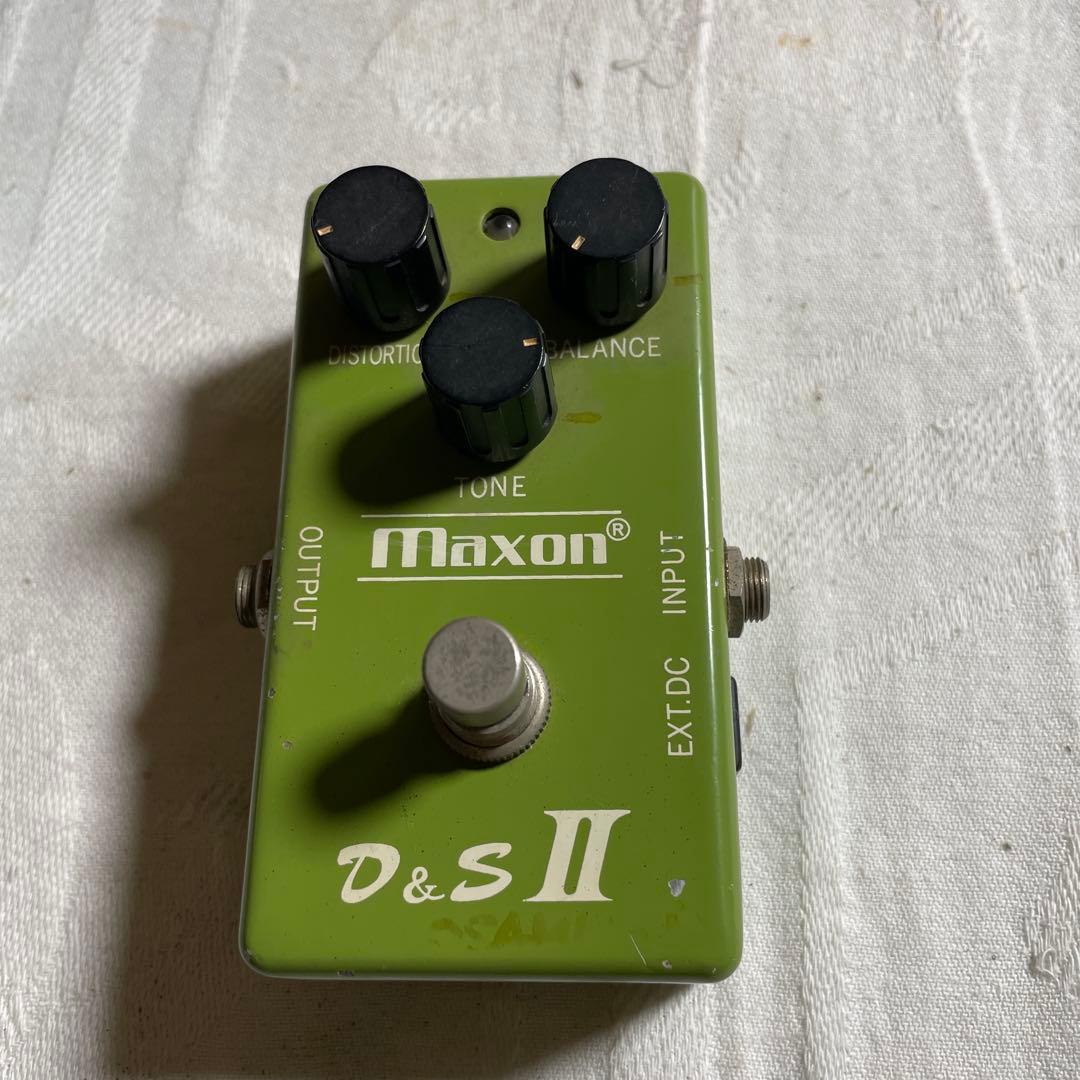 ヴィンテージ　Maxon D&S II ディストーション マクソン エフェクター もはやヴィンテージ！？マクソン「D＆S Ⅱ」（エフェクター） – 竹三