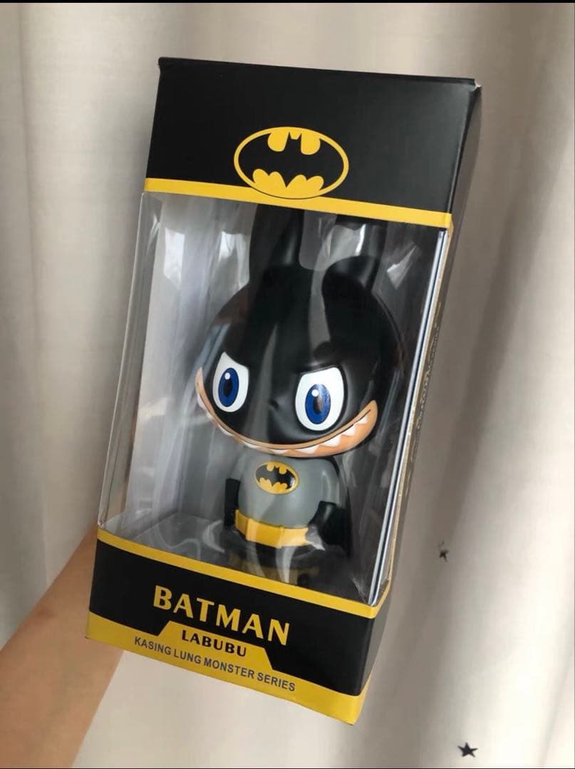 POPMART LABUBU THE MONSTERS グレーバットマン