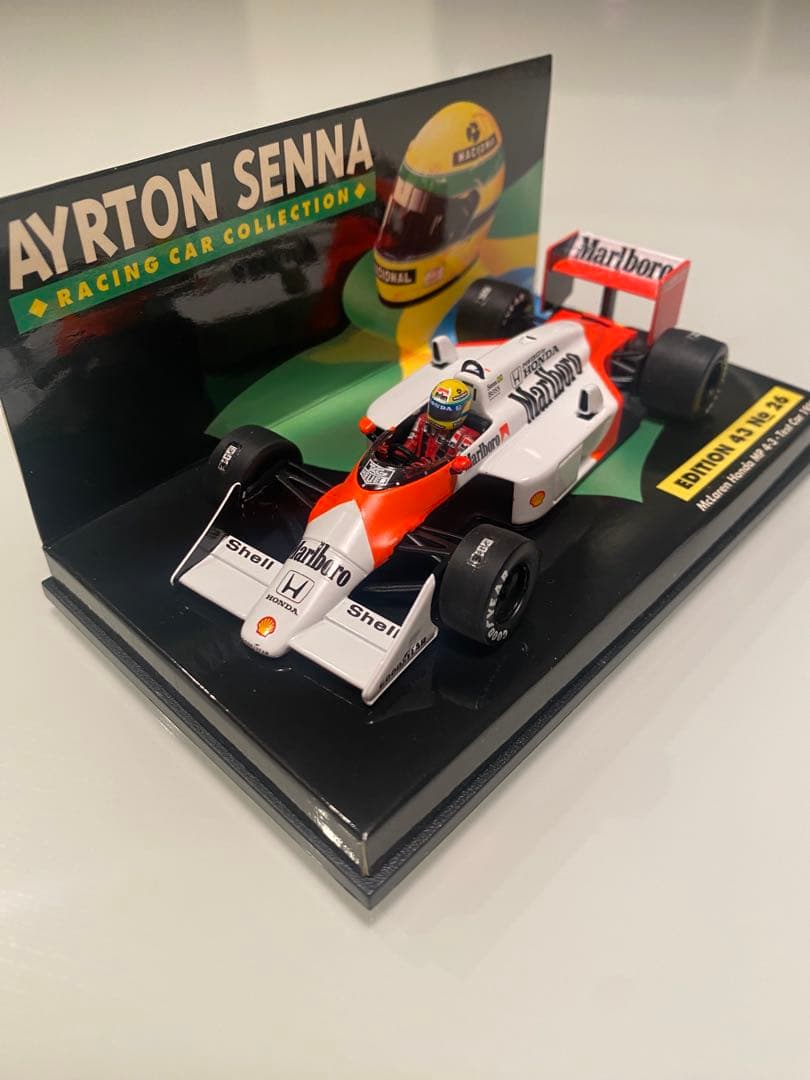 1/43 マクラーレン ホンダ MP4/3 アイルトンセナ　マルボロ仕様