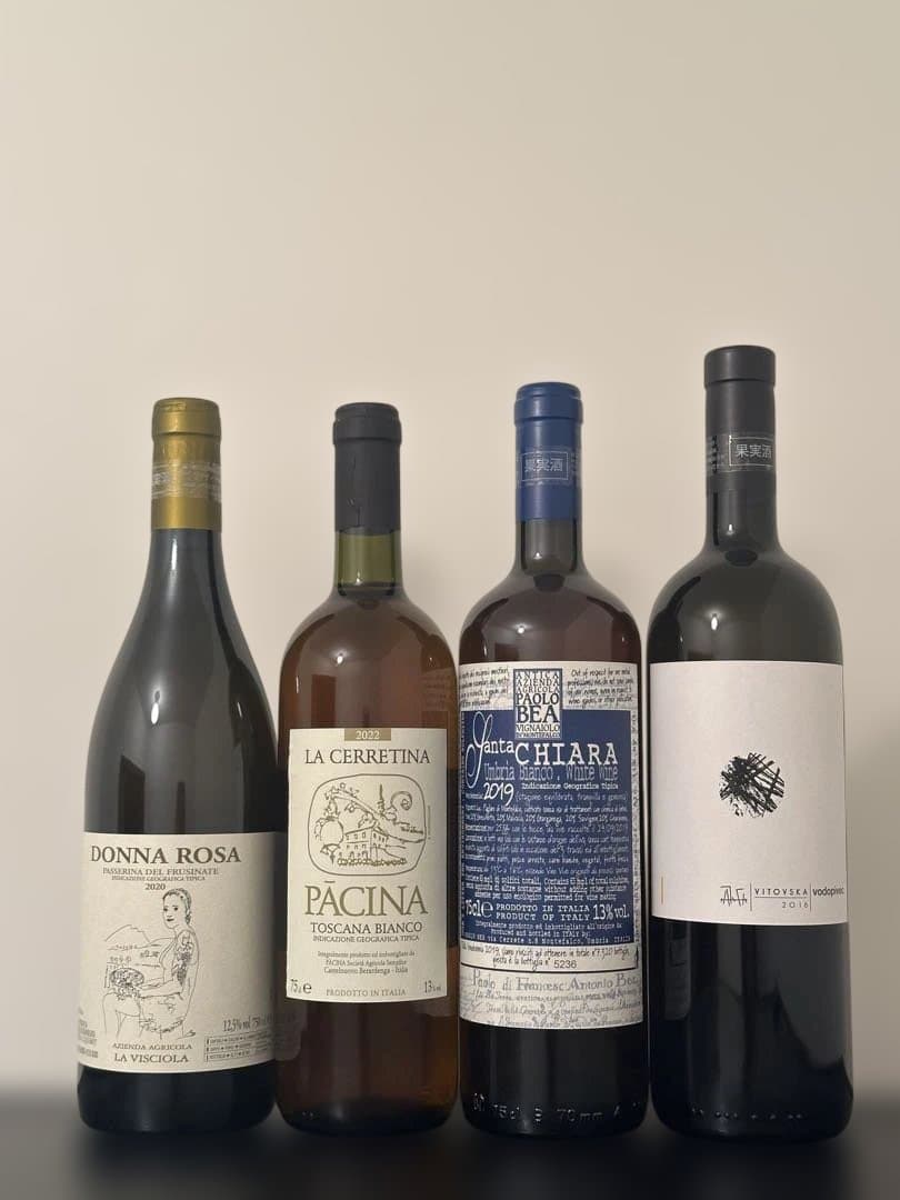 特価】【自然派ワイン】人気ナチュラルワイン4本セット（イタリア