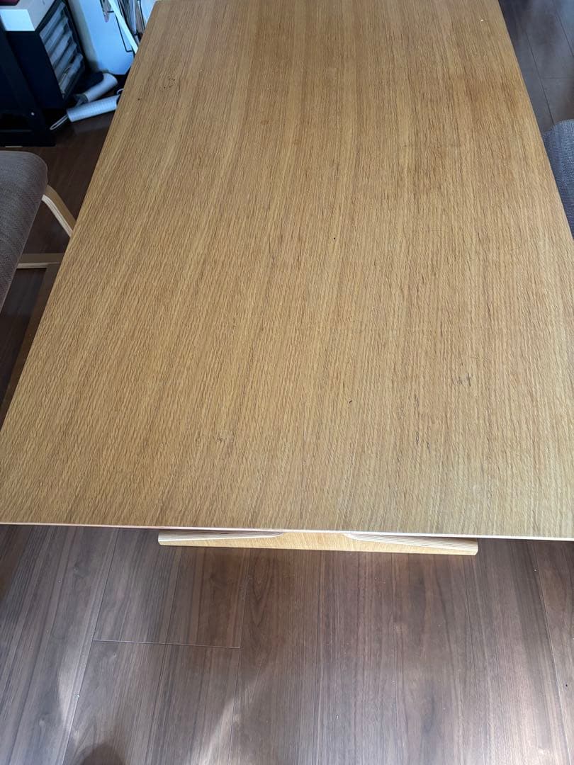 無印良品　リビングでもダイニングでも使えるテーブル・チェアセット