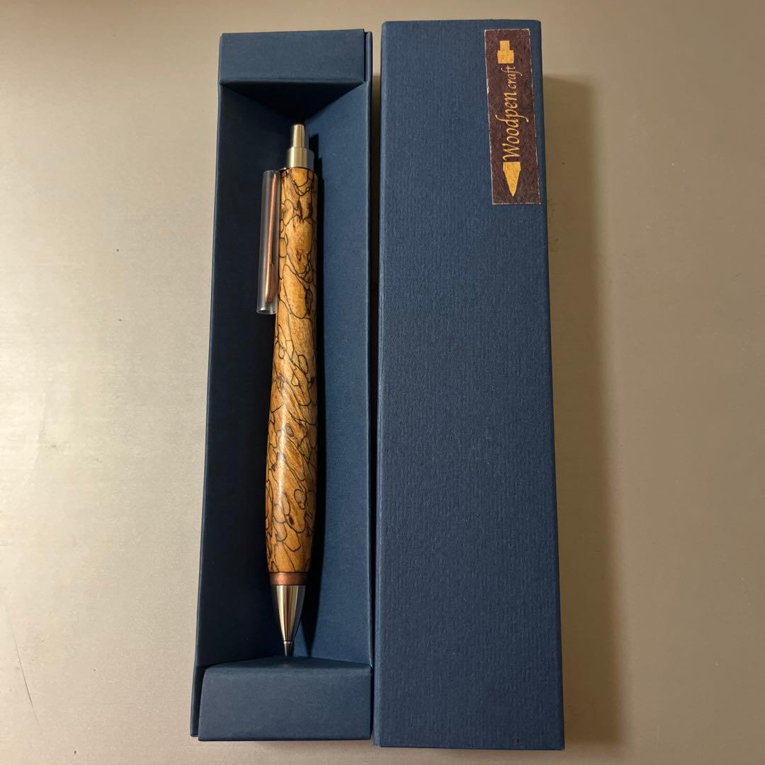 朱椿粋 旧ウッドペンクラフト 姫榊MP 木軸ペン