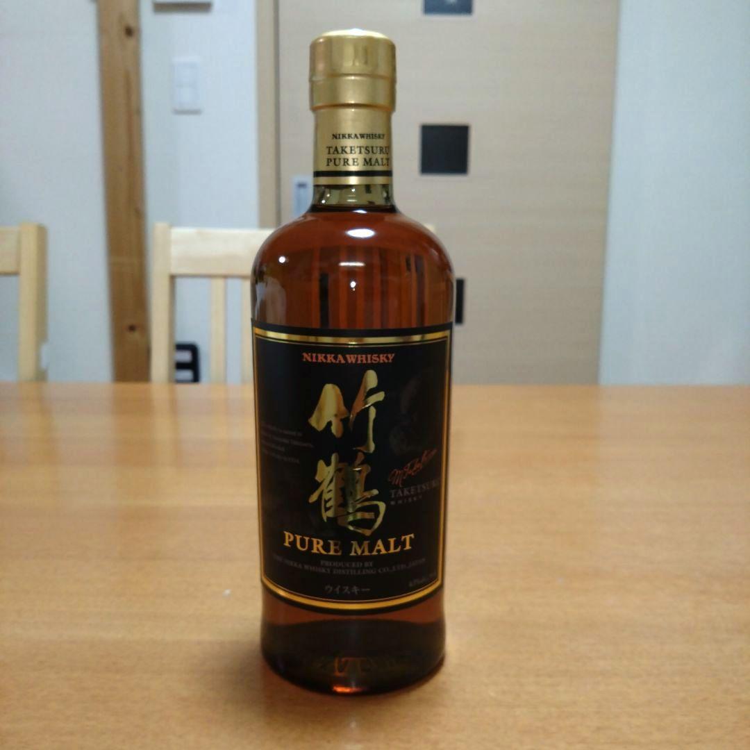 稀少】◇ニッカウヰスキー◇竹鶴ピュアモルト◇黒ラベル◇終売品