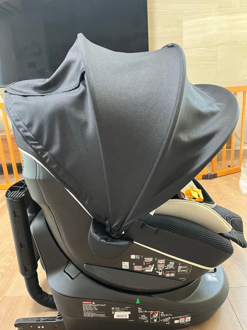 AILEBEBE チャイルドシート ブラック　エールベベ・クルット5i グランス