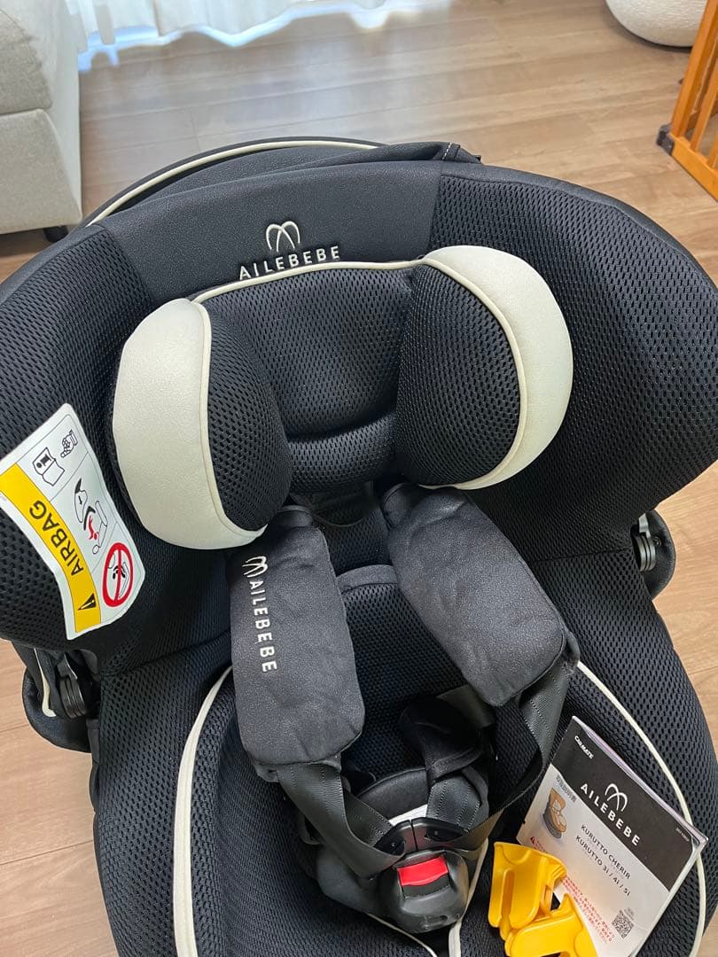 AILEBEBE チャイルドシート ブラック　エールベベ・クルット5i グランス