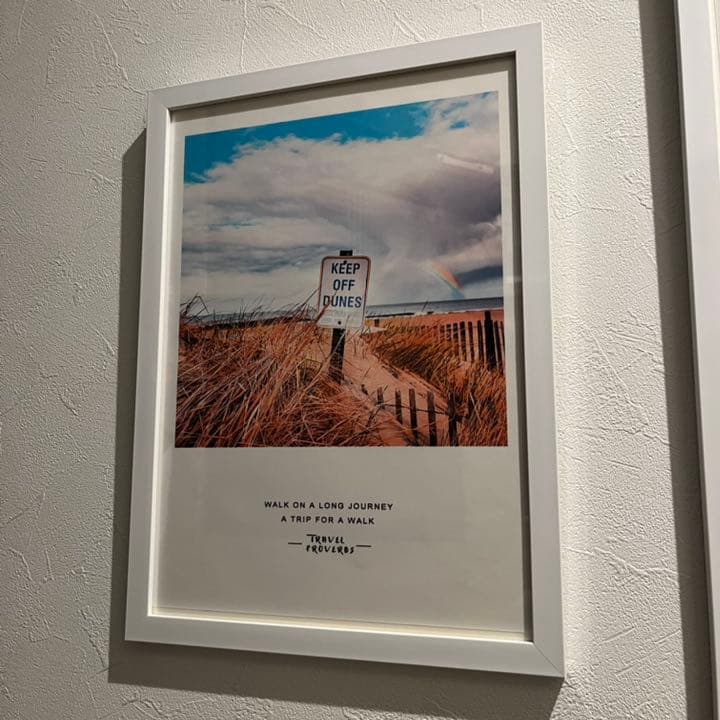 アート　ポスター　額縁付き