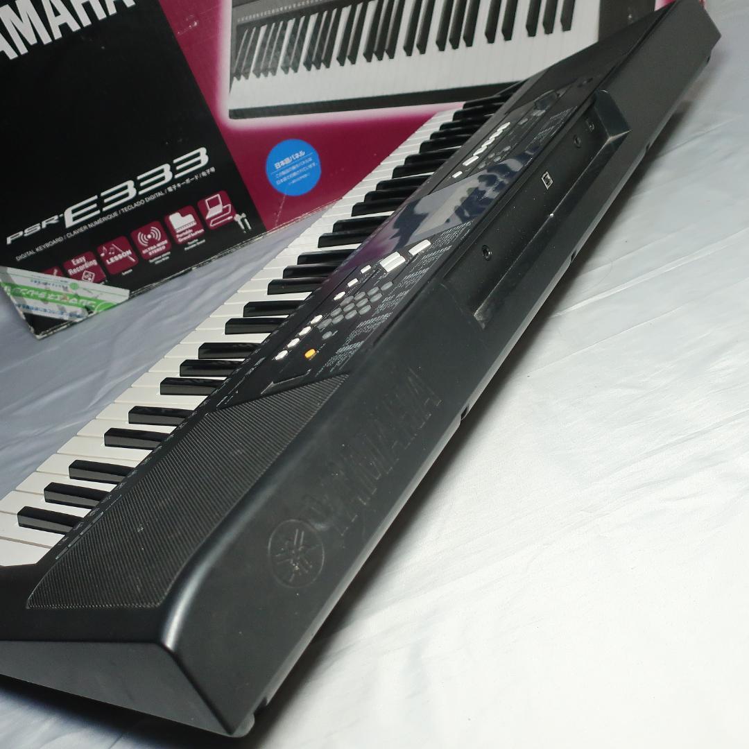 YAMAHA PSR-E333 キーボード 電子ピアノ 2012年製 61鍵盤