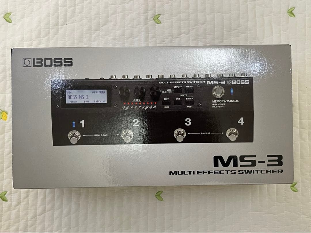 【新品未使用】 BOSS MS-3 マルチエフェクトスイッチャー