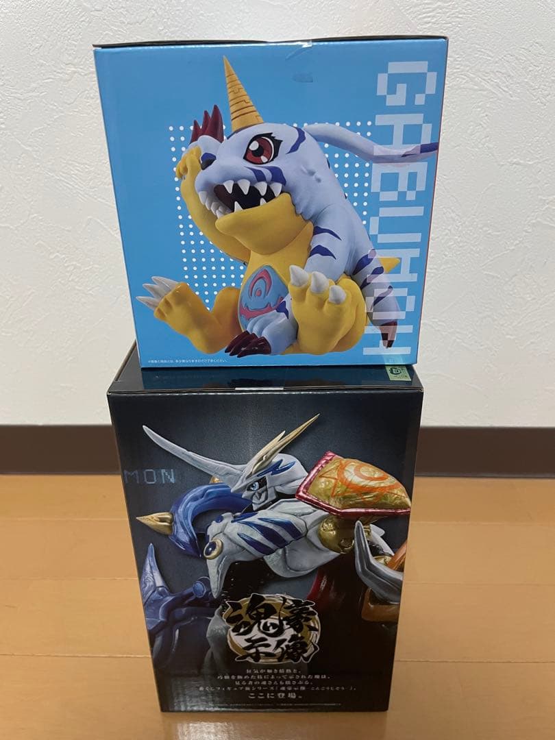 一番くじ デジモン 光と闇の衝突 オメガモン アグモン ガブモン フィギュア