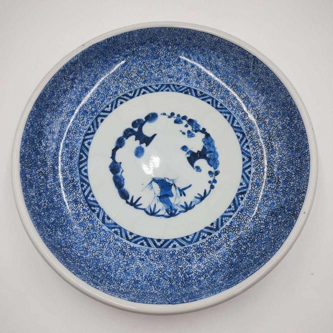 a【！！貴重！！】 太明成化年製 古伊万里 大皿 大鉢 食器 江戸時代