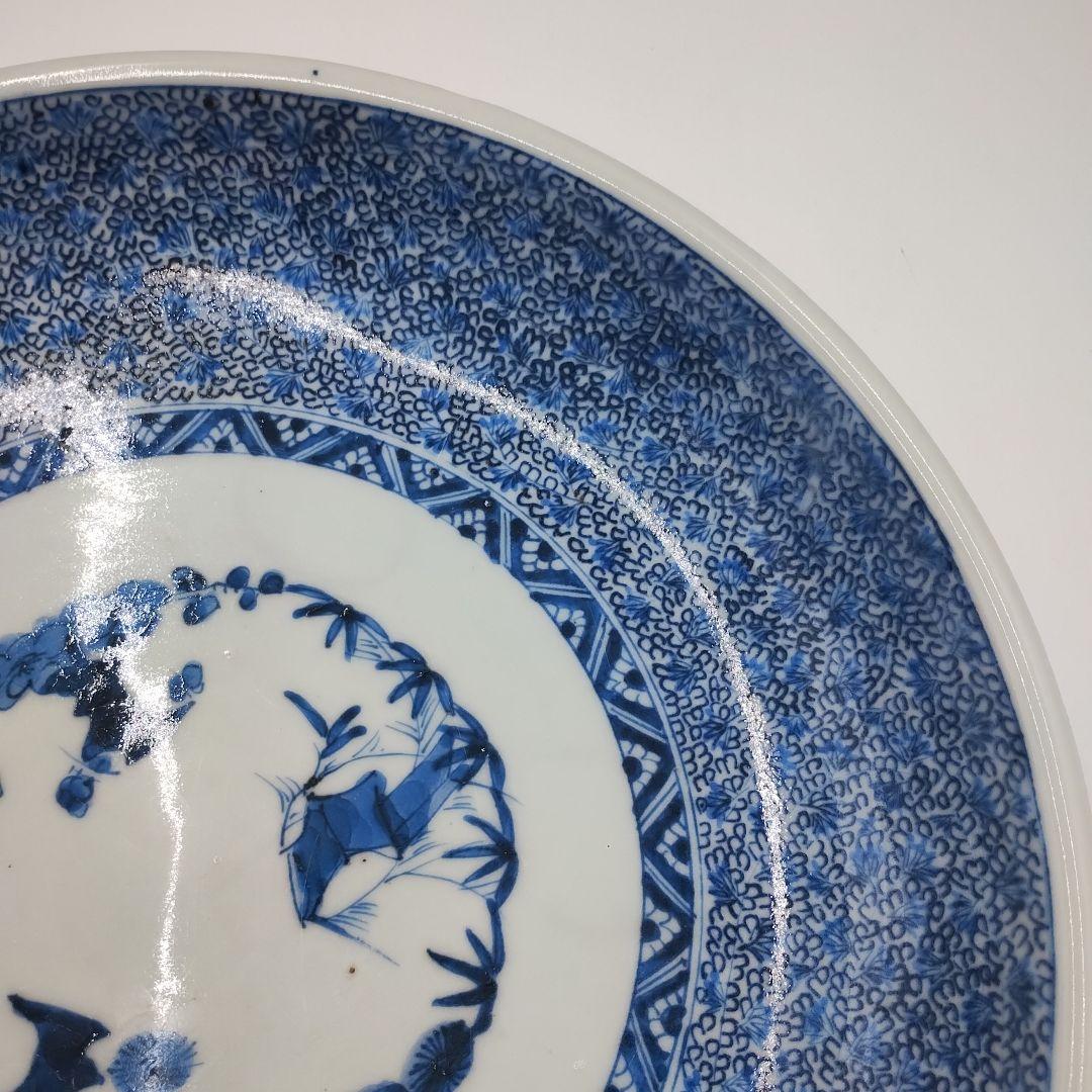 a【！！貴重！！】 太明成化年製 古伊万里 大皿 大鉢 食器 江戸時代