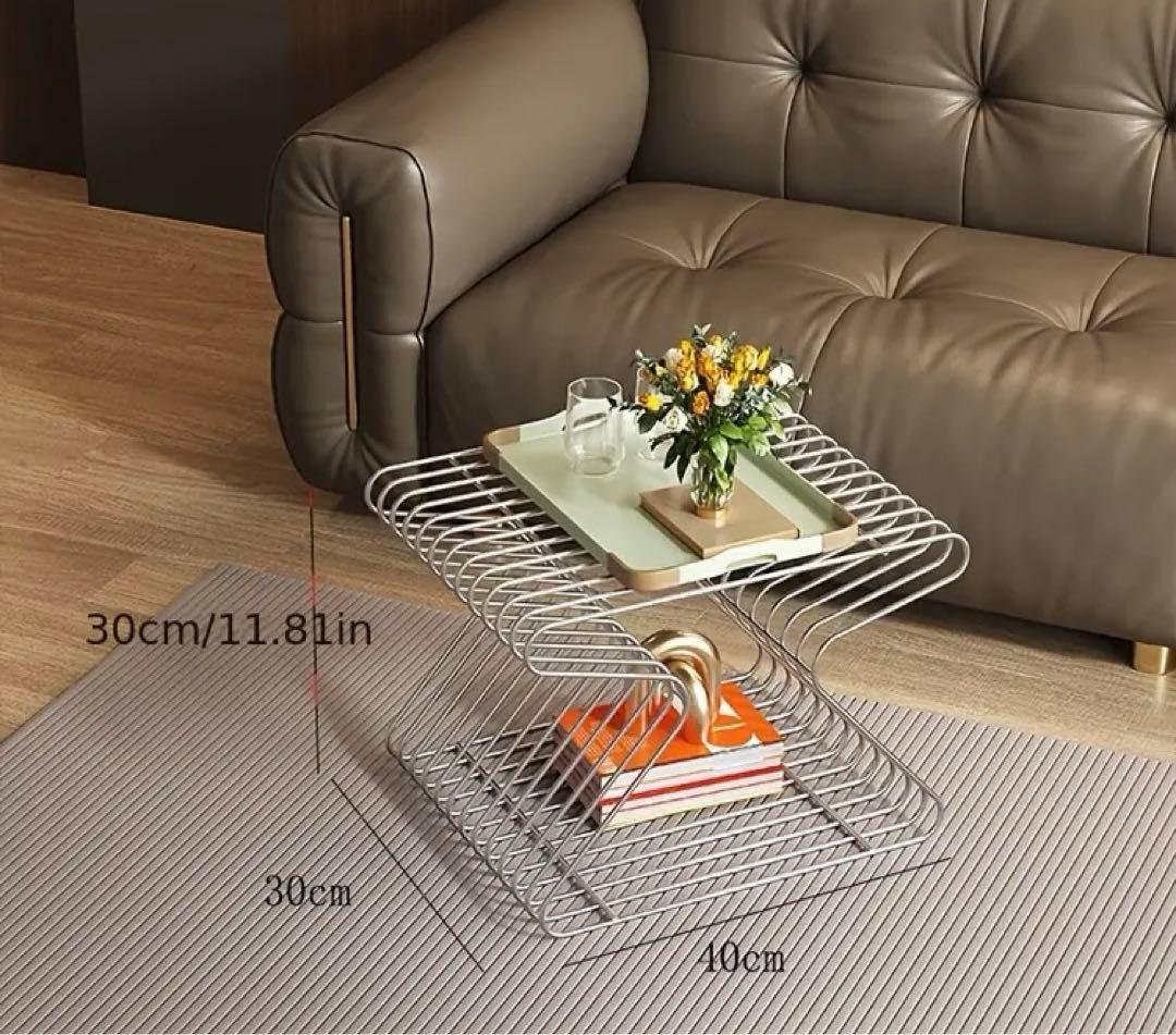 ワイヤー シェルフ マガジンラック リプロダクト テーブル